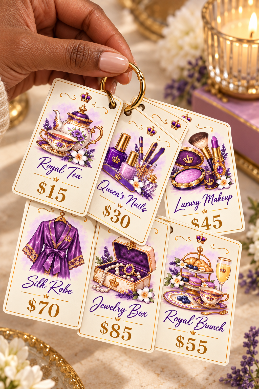 QLKC Little Luxuries Six-Card Savings Set
