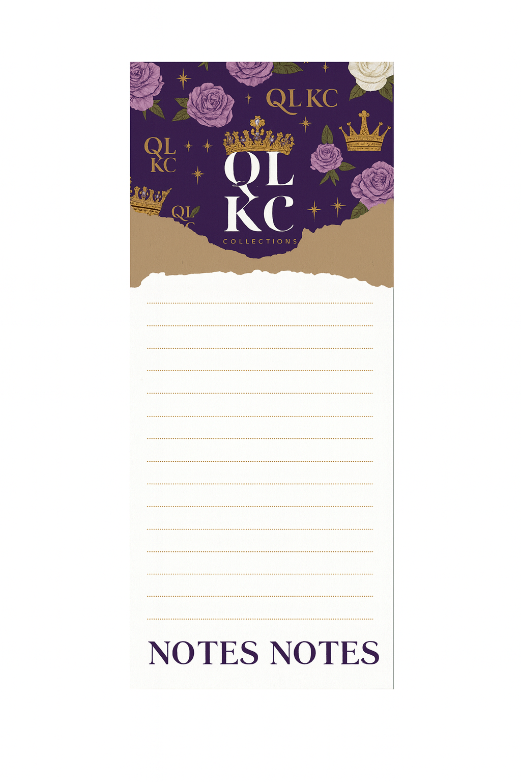 QLKC Royal Bloom Notepad