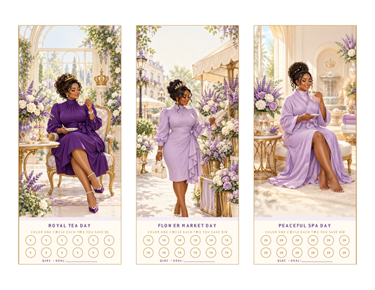 QLKC Queen’s Little Luxuries Savings Challenge Three-Pack