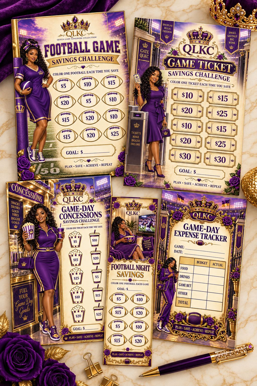 QLKC Football Game Savings Bundle 🏈💜