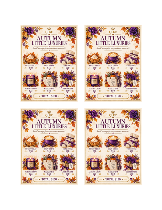 QLKC Autumn Savings Collection 🍂