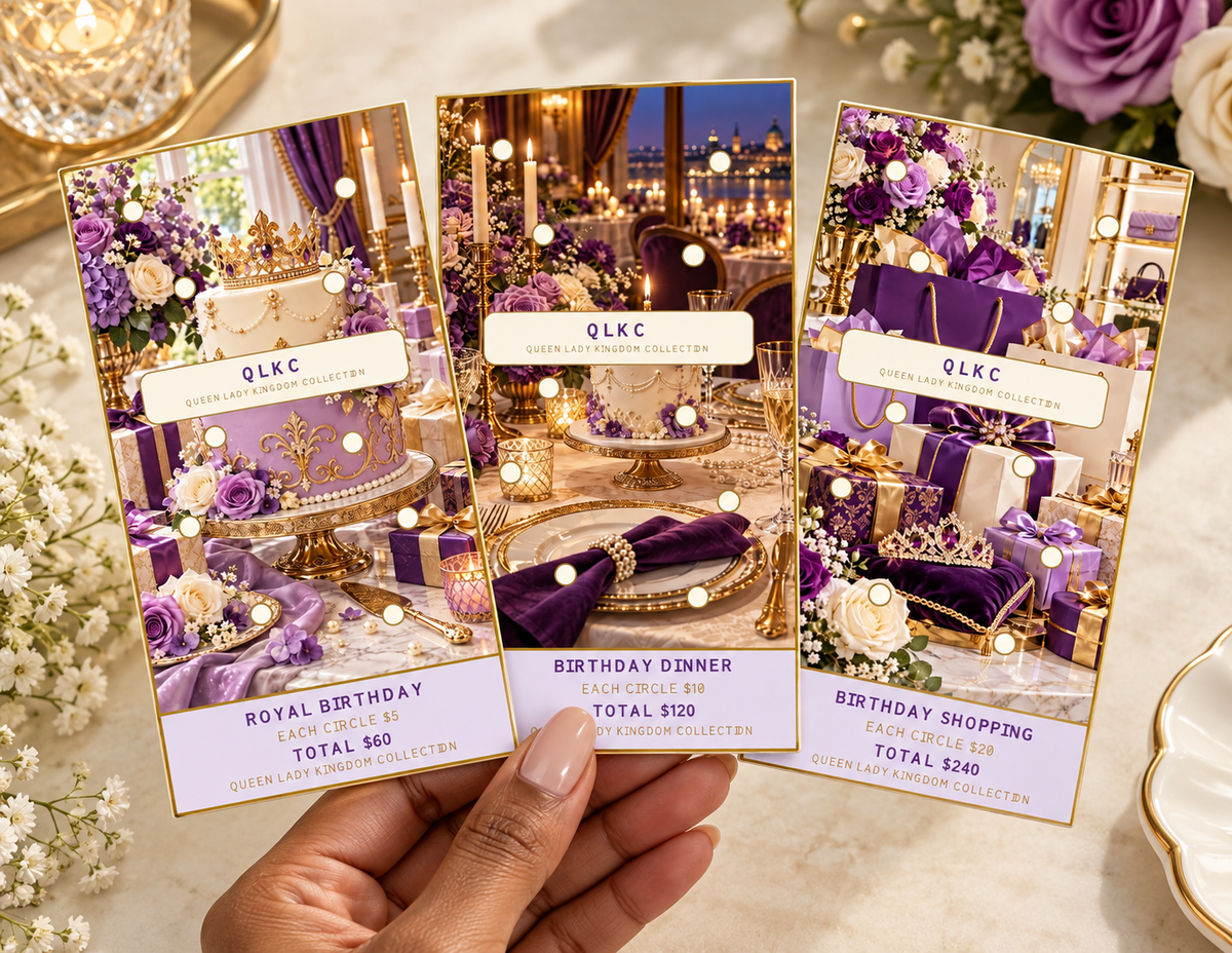 QLKC Royal Birthday Savings Challenge Three-Pack