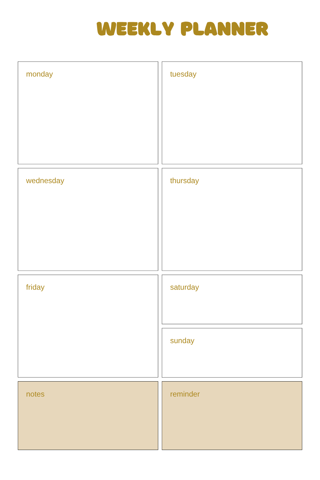 QLKC Royal Cycle Tracker Planner