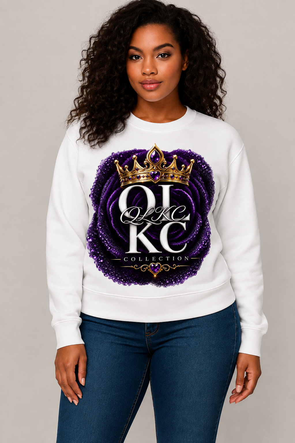 QLKC “Royal Bloom” Sweater