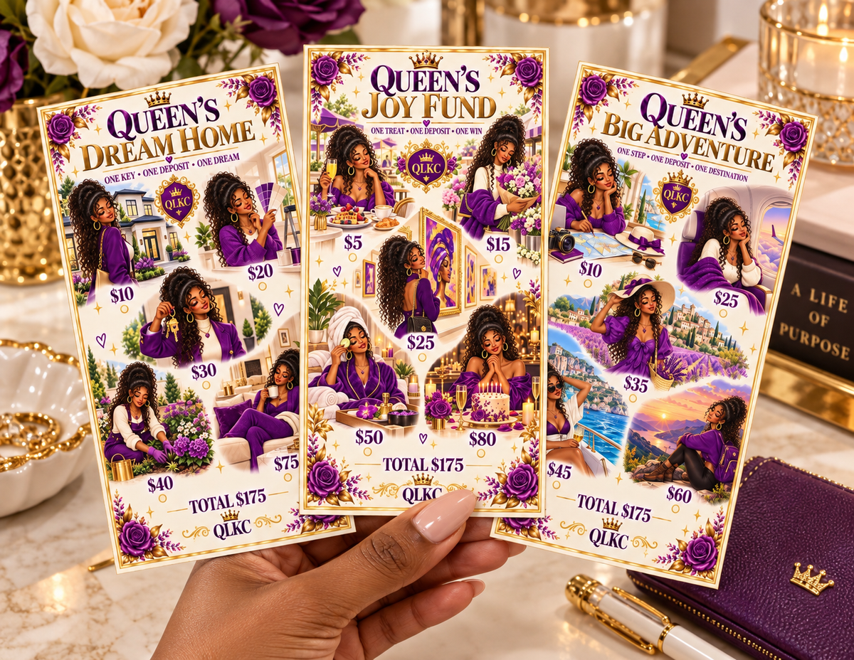 QLKC Queen’s Dreams Savings Challenge Three-Pack