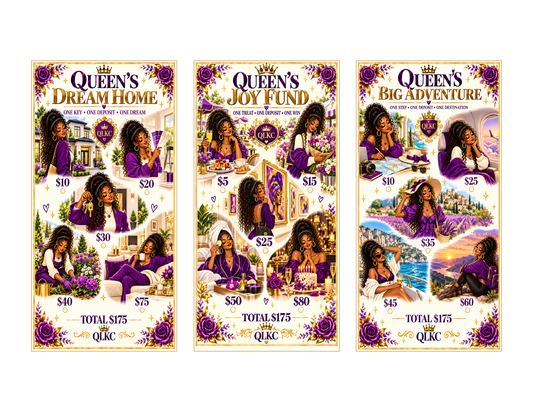 QLKC Queen’s Dreams Savings Challenge Three-Pack