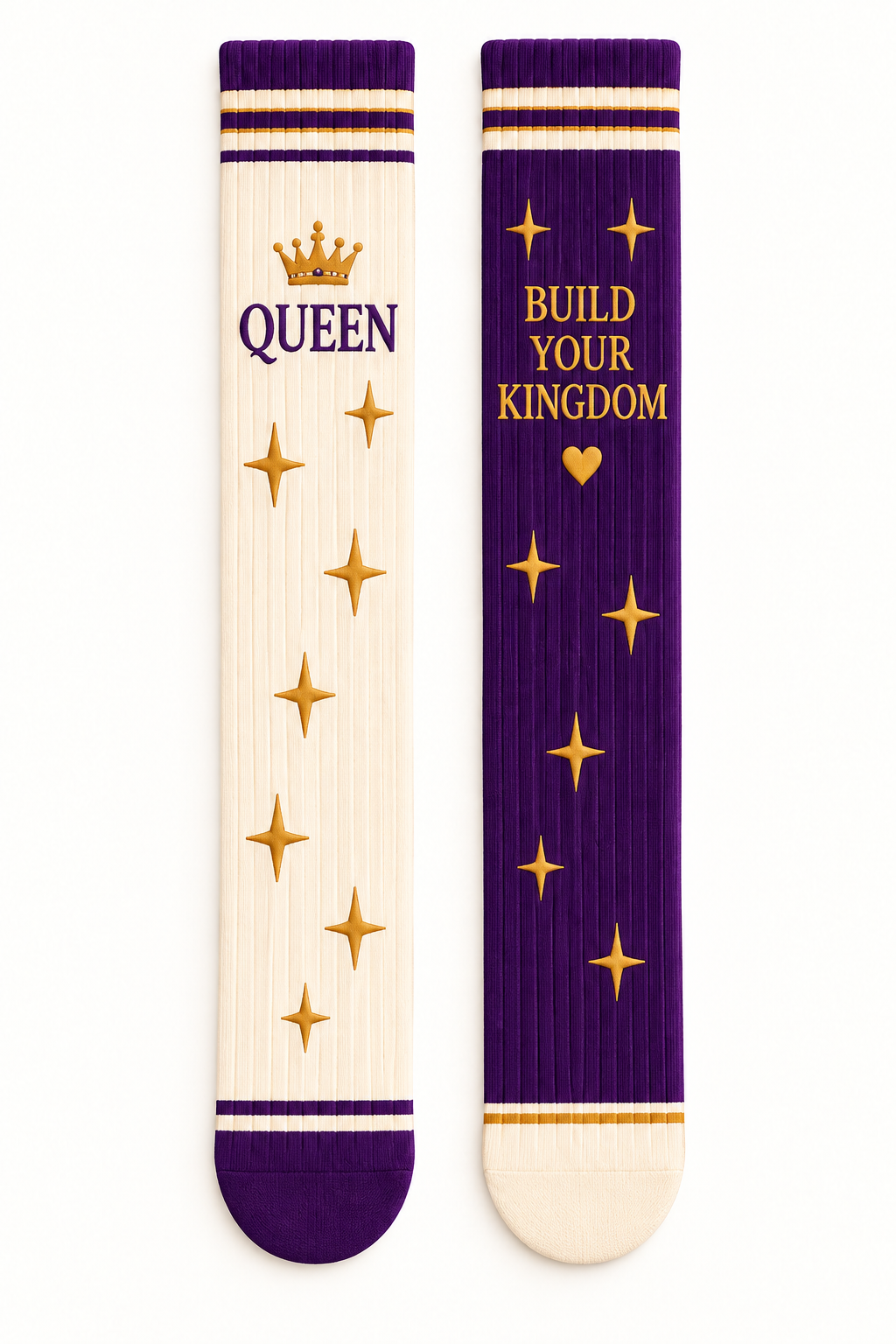 QLKC Royal Rose & Crown Socks