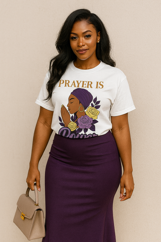 Prayer Is Power T-Shirt –  Sweat shirt QLKC Collection