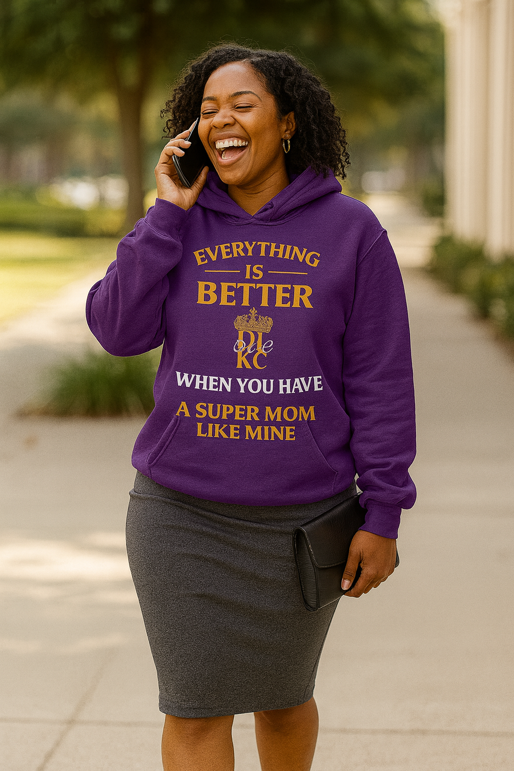 Better When You Have a Super Mom Like My Mom, Queen sweater – QLKC Exclusive