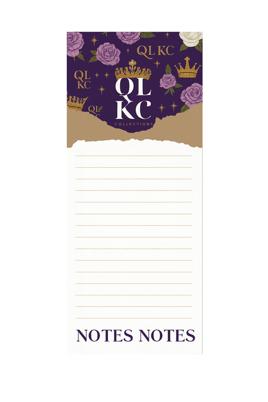 QLKC Royal Bloom Notepad