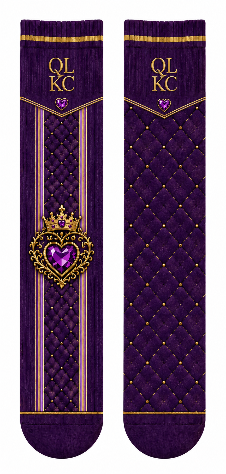 QLKC Royal Rose & Crown Socks