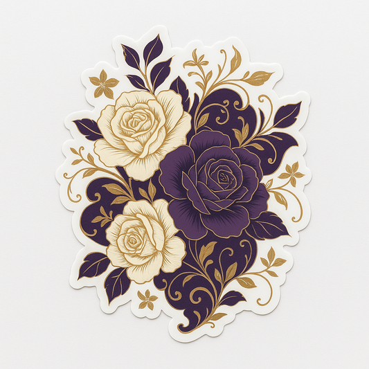 QLKC Royal Floral Sticker Collection