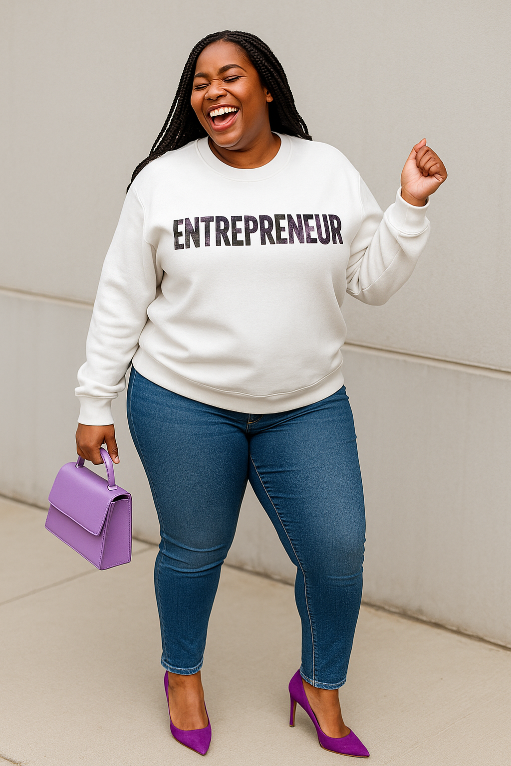 Entrepreneur Sweat Shirt – QLKC Royal Edition