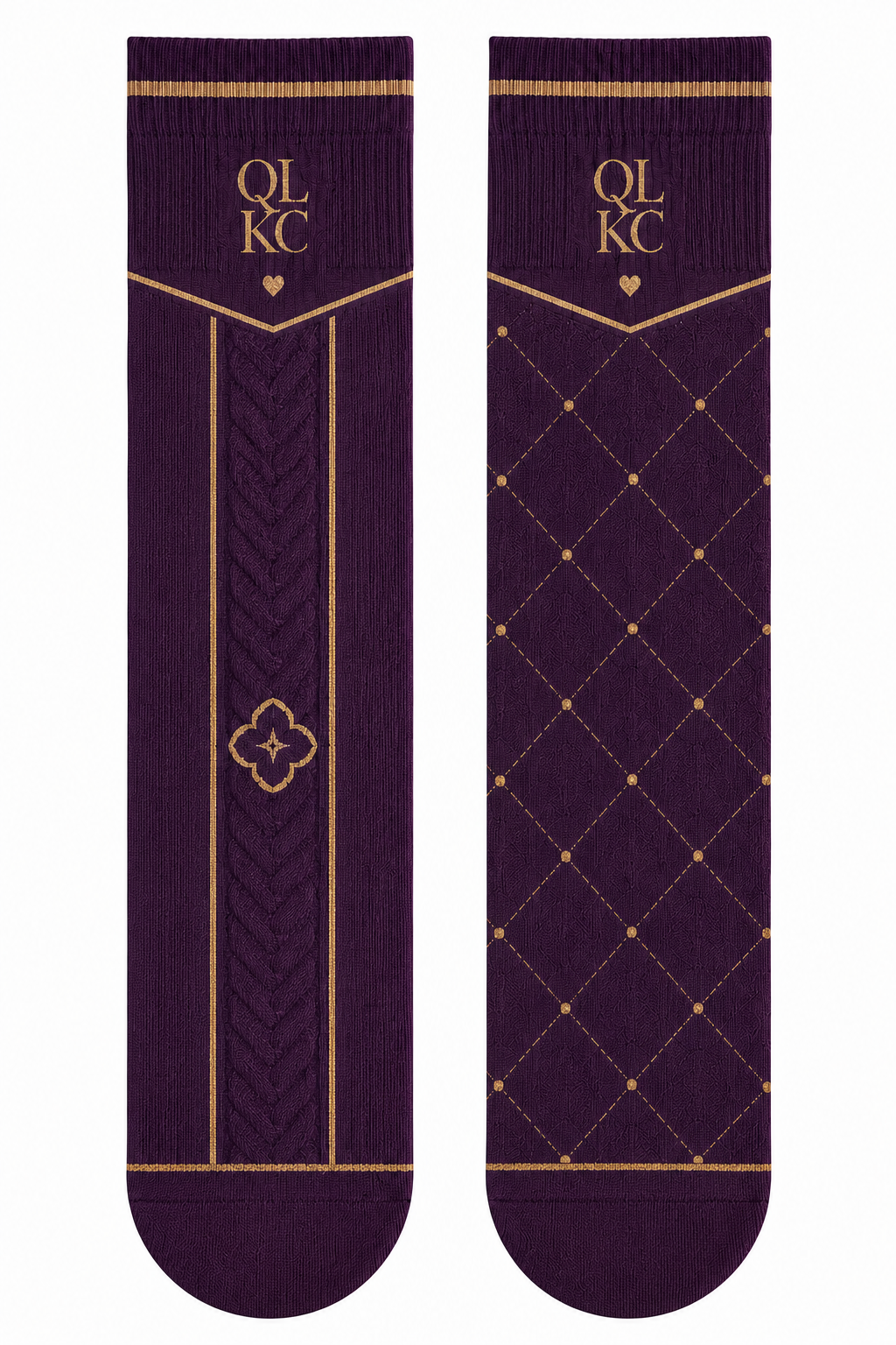 QLKC Royal Rose & Crown Socks